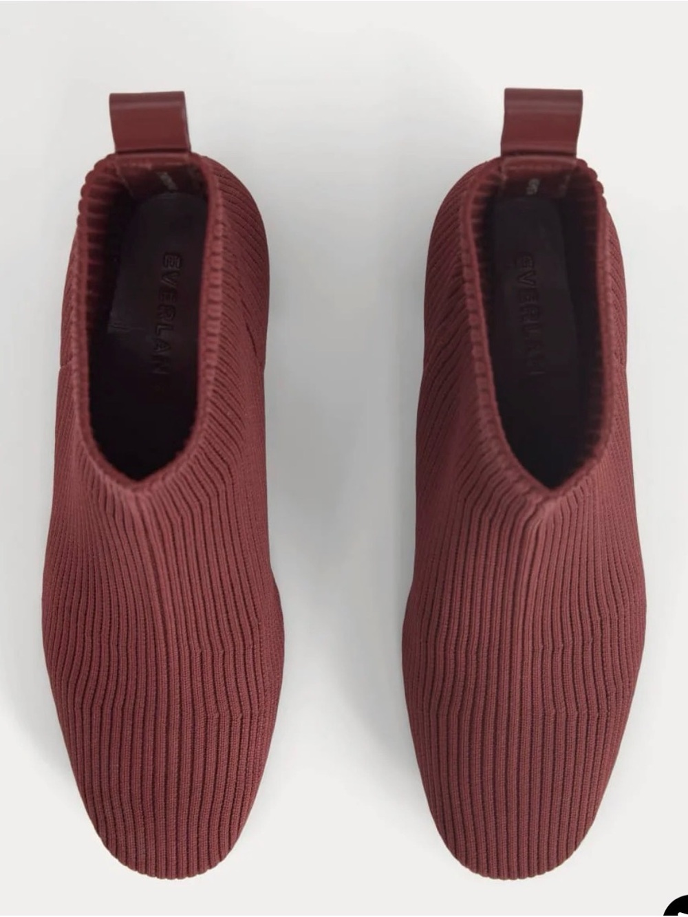 Everlane Ribbed Knit Ankle Boots NEW IN BOX